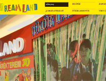 Tablet Screenshot of dreamland-center.com